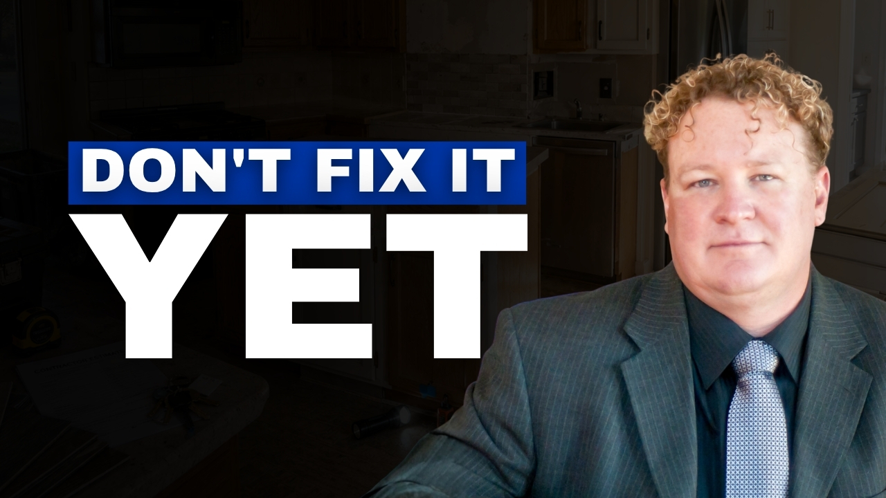 Should You Make Repairs Before Selling Your House?